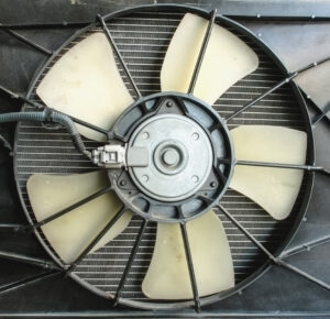 Picture of cooking fan for one of passenger car models