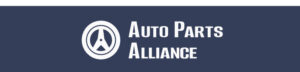 The image is the logo with APA brand name-Auto Parts Alliance